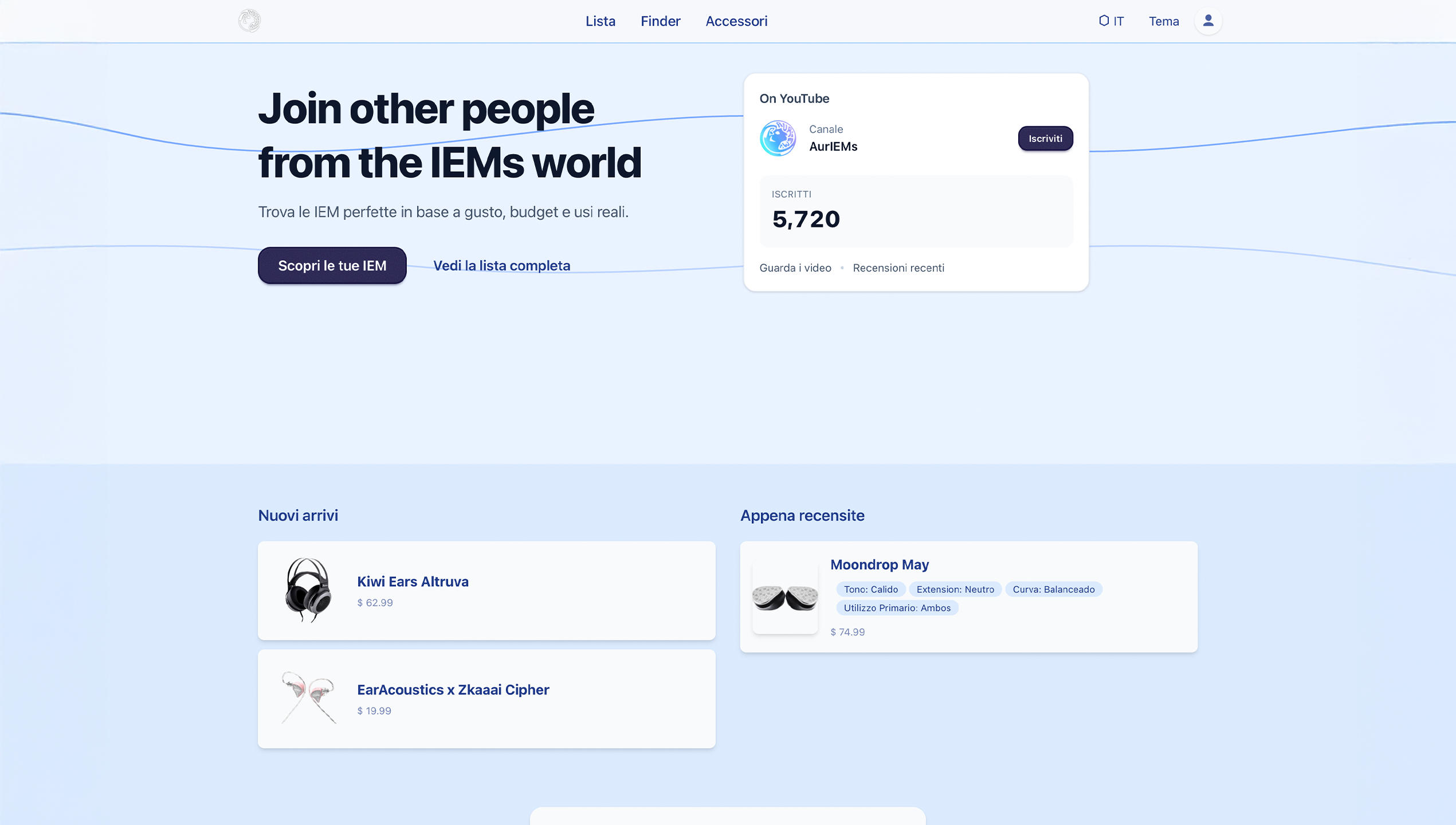 Anteprima AuryEMS - In Sviluppo